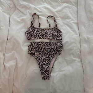 Xhilaration Animal Print Bikini Set